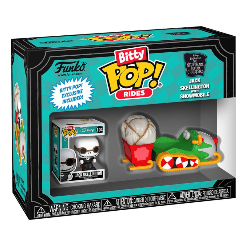 The Nightmare Before Christmas POP! Rides Vinyl Figure Jack Skellington w/Snowmobile 2.5 cm The Nightmare Before Christmas POP! Rides Vinyl Figure Jack Skellington w/Snowmobile 2.5 cm