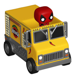 Marvel POP! Rides Vinyl Figurine Deadpool w/Chimichanga Truck 2,5 cm