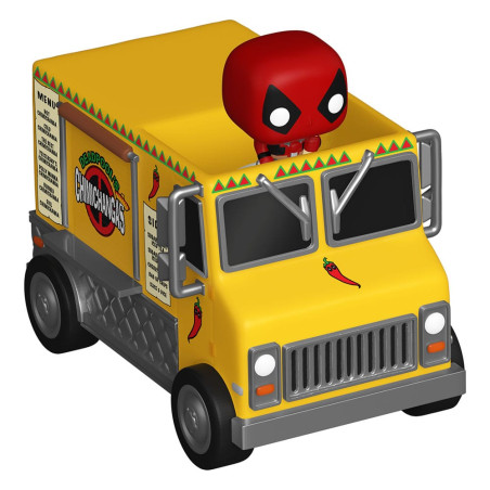 Marvel POP! Rides Vinyl Figurine Deadpool w/Chimichanga Truck 2,5 cm
