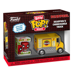 Marvel POP! Rides Vinyl Figurine Deadpool w/Chimichanga Truck 2,5 cm