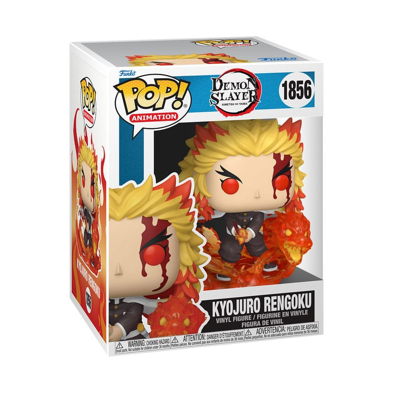 Demon Slayer: Kimetsu no Yaiba Figure POP! Animation Vinyl Kyojuro Rengoku 9th form Exclusive Demon Slayer: Kimetsu no Yaiba Figure POP! Animation Vinyl Kyojuro Rengoku 9th form Exclusive