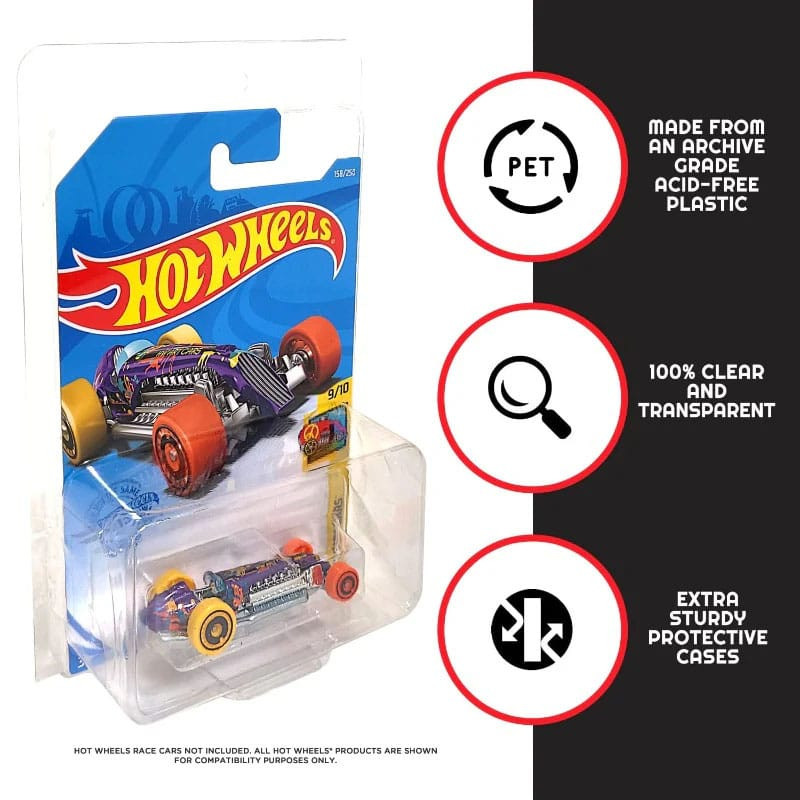 Hot Wheels Blister for Long Card Mainline Hot Wheels Blister for Long Card Mainline