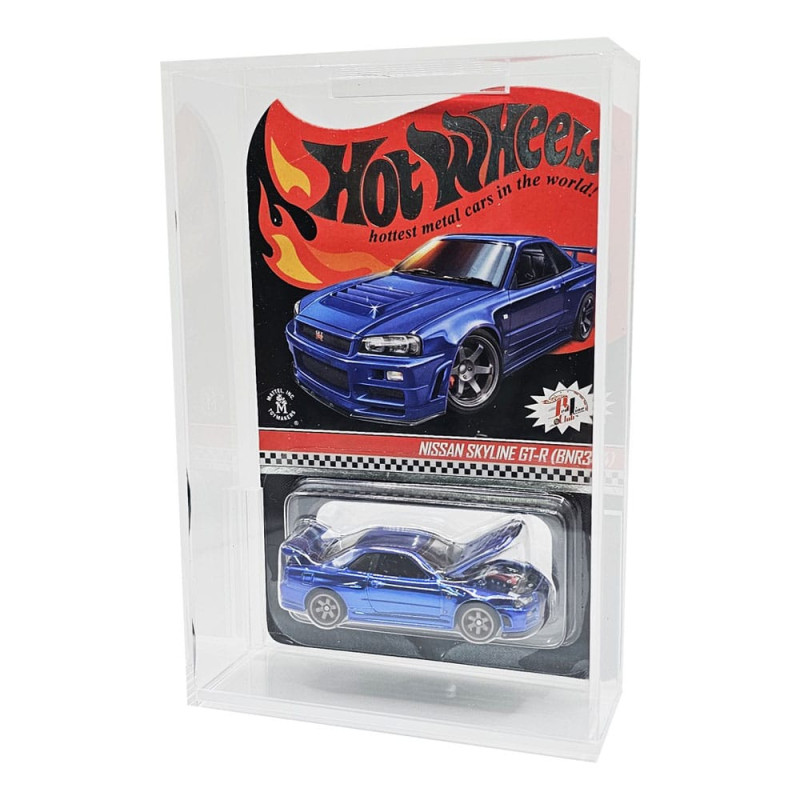 Hot Wheels caja de acrílico pack de 2 Protector para Mainline Hot Wheels caja de acrílico pack de 2 Protector para Mainline