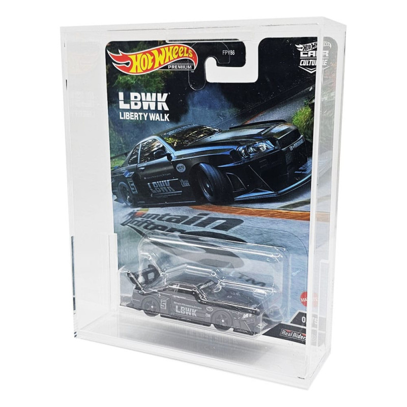Hot Wheels caja de acrílico pack de 2 Protector para Premium