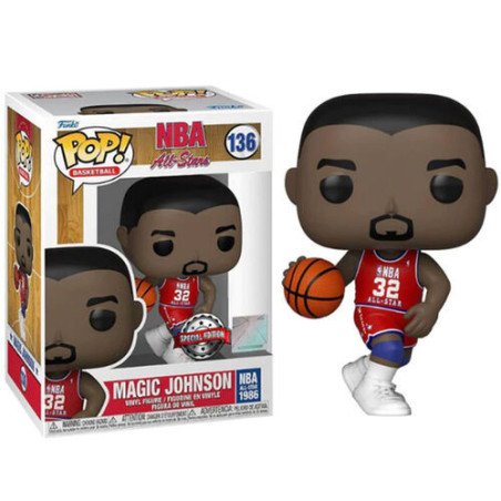 NBA All-Stars POP! Basketball Magic Johnson Special Edition