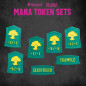Magic the Gathering: Dice and Token Pack Green Mana Magic the Gathering: Dice and Token Pack Green Mana