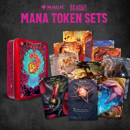 Magic the Gathering: Dice and Token Pack Red Mana