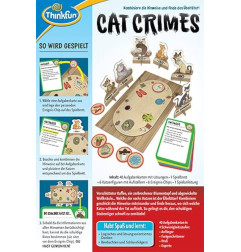 Ravensburger Cat Crimes - Juego de Mesa de Resolución de Problemas