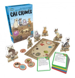 Ravensburger Cat Crimes - Juego de Mesa de Resolución de Problemas