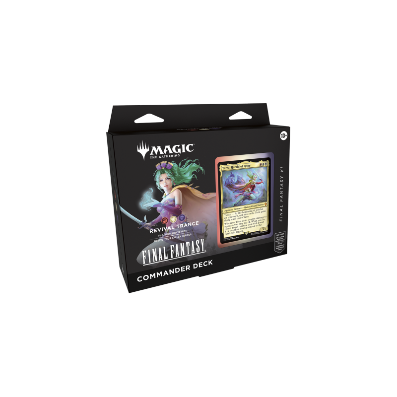 [INGLÉS] Magic The Gathering: Final Fantasy Mazo de Commander Revival Trance