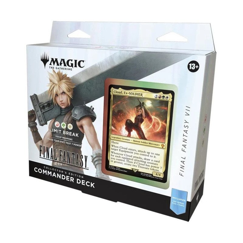[PREVENTA] [INGLÉS] Magic The Gathering: Final Fantasy Mazo de Commander de coleccionista Limit Break