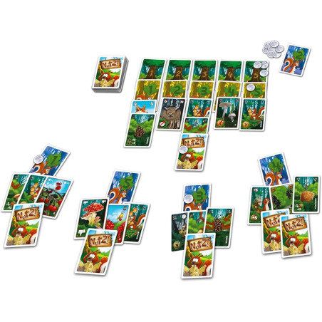 Blue Orange Nutz! - Juego de Cartas