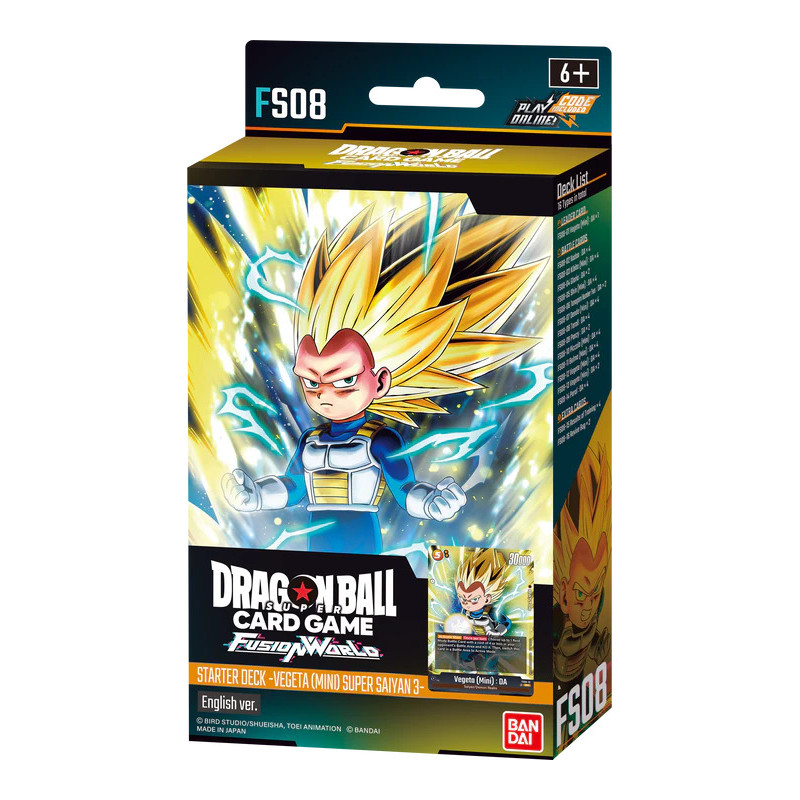 [ENGLISH] DBSCG Fusion World Starter Deck FS08