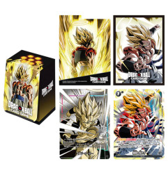 DBS Fusion World Official Card Case and Card Sleeves Set 03 Gogeta