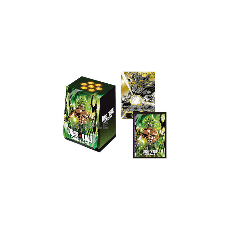[PREORDER] [ENGLISH] DBS Fusion World Official Card Case and Card Sleeves Set 04 Broly