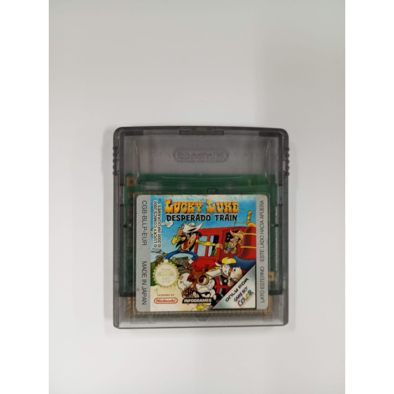 Lucky Luke Desperado Train Para Game Boy Color (Sin caja) Lucky Luke Desperado Train Para Game Boy Color (Sin caja)