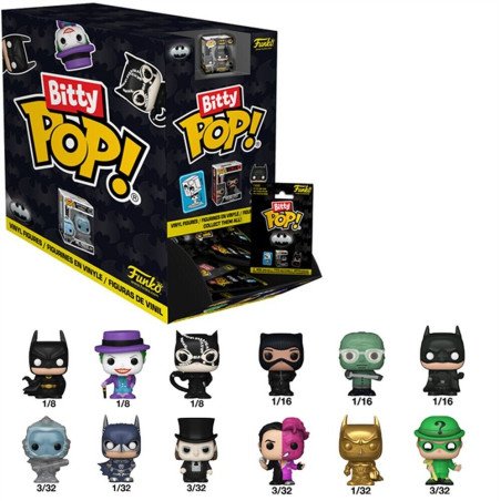 Batman Figuras Bitty POP! Vinyl 2,5 cm Aleatorio