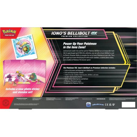 [ENGLISH] Pokémon TCG Iono's Bellibolt ex Premium Collection Box