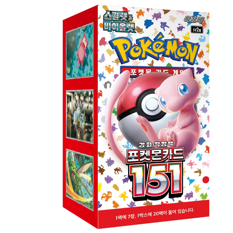 [KOREAN] Pokémon TCG Pokémon Card 151 Booster Box