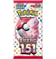 [COREANO] Pokémon JCC Pokémon Card 151 Sobre