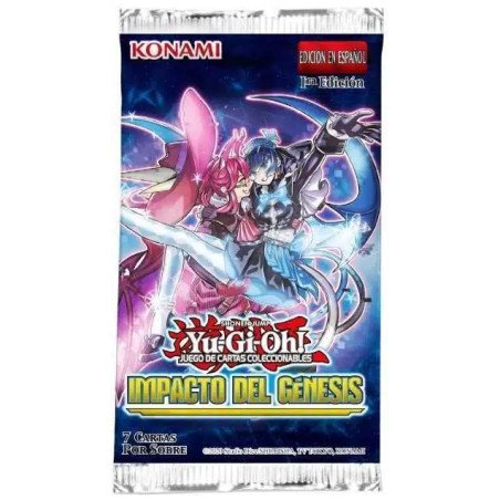 [ESPAÑOL] Yu-Gi-Oh! Caja de sobres de Impacto del génesis