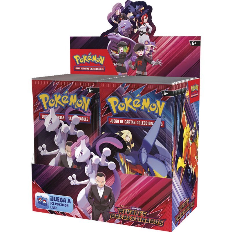 [ESPAÑOL] Pokemon TCG: Caja de Sobres Rivales Predestinados