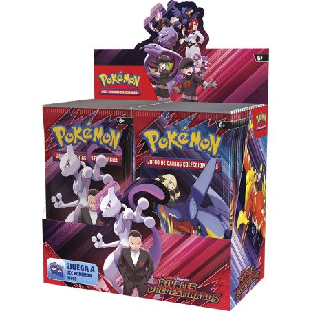 [ESPAÑOL] Pokemon TCG: Caja de Sobres Rivales Predestinados