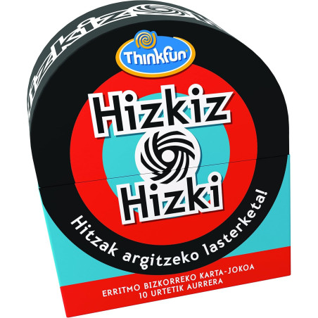 ThinkFun Letra Letra en Euskera - Hizkiz Hizki