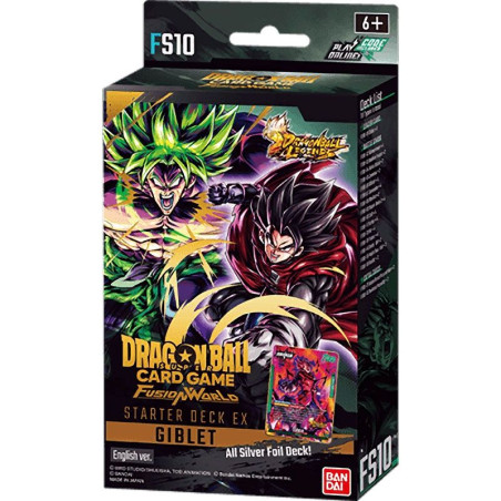 [INGLÉS] DBSCG Fusion World Starter Deck Giblet FS10