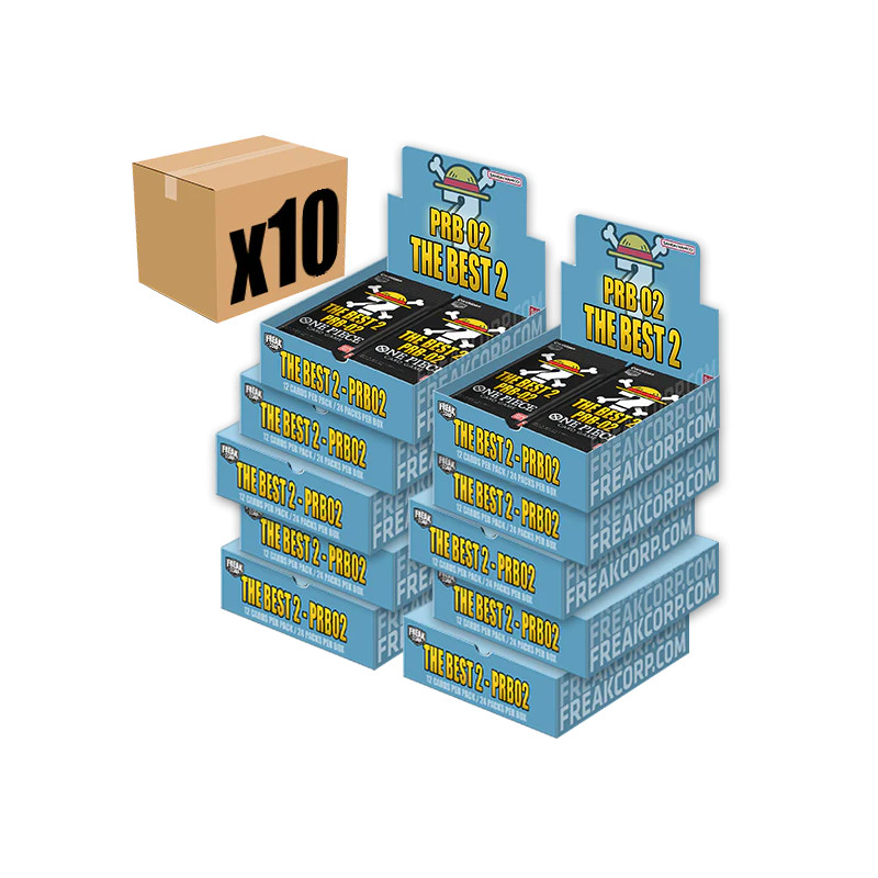 [PREORDER][ENGLISH] One Piece Card Game Premium Booster Pack PRB-02 x10 (Case)