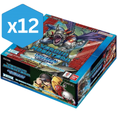 [ENGLISH] Case 12x Box Digimon Card Game EX-09 Bustine Extra Versus Monsters