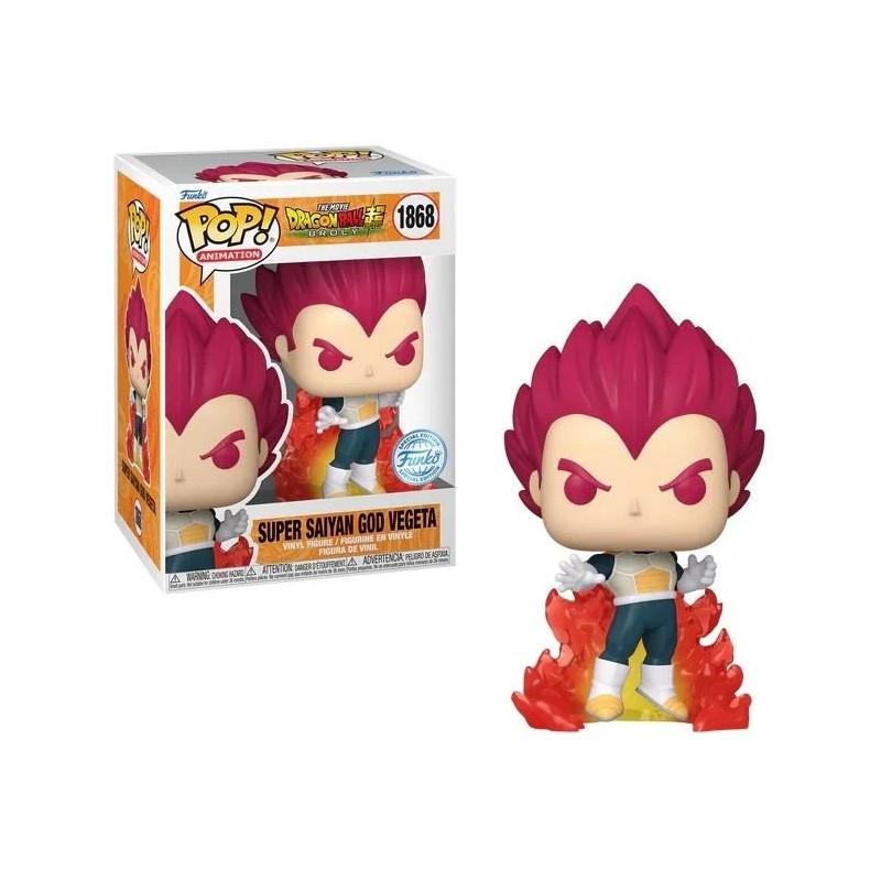 Dragon Ball Super POP! Animation Vinyl Figura SSG God Vegeta 1868 Dragon Ball Super POP! Animation Vinyl Figura SSG God Vegeta 1868