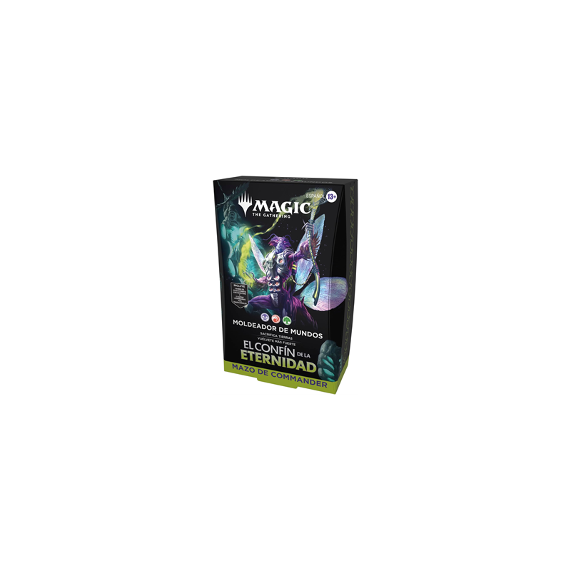 [PREVENTA] [ESPAÑOL] Magic the Gathering: Confín de la Eternidad World Shaper Mazo de Commander
