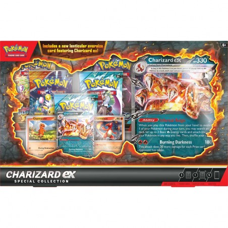 [ENGLISH] Pokémon TCG: Charizard ex Special Collection
