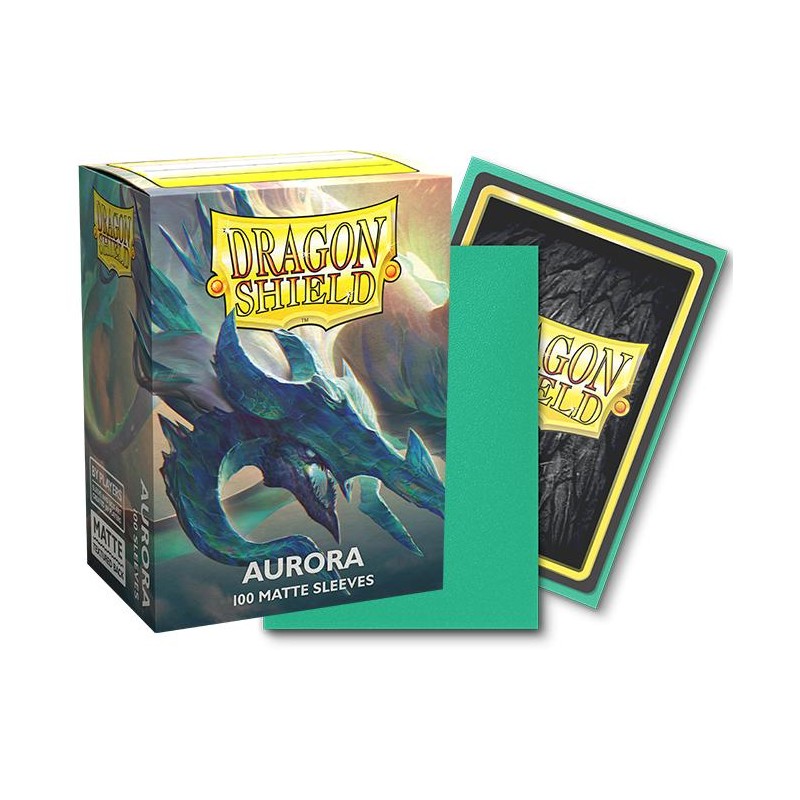 Fundas Dragon Shield Standard Mate Aurora (100 fundas) Fundas Dragon Shield Standard Mate Aurora (100 fundas)