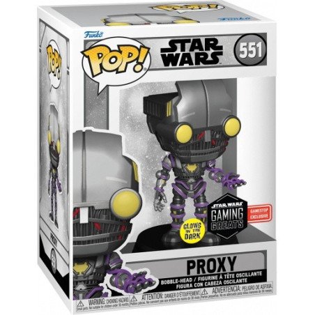 Star Wars POP! Proxy Glows in the dark Star Wars Gaming Greats Special Edition