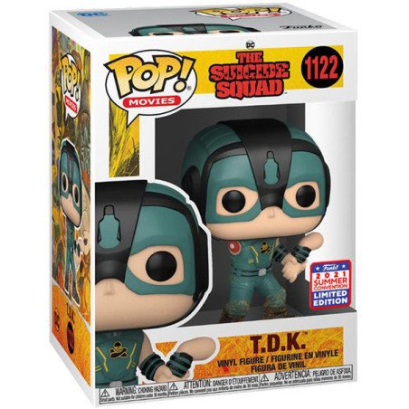 DC The Suicide Squad POP! Movies T.D.K. Funko 2021 Summer Convention Limited Edition