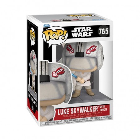 Star Wars POP! Movie Vinyl Figura Luke/Remote