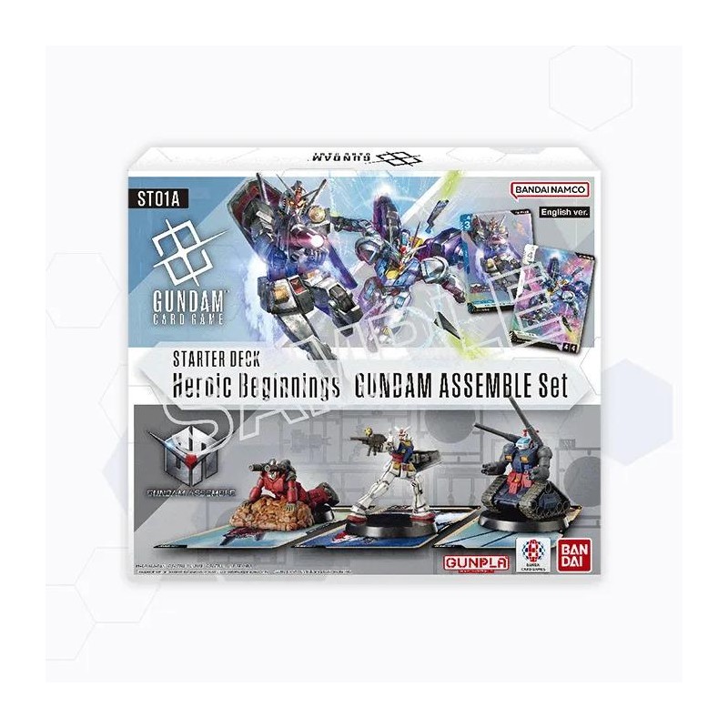 [INGLÉS] Gundam Assemble Starter Set [ST01A]