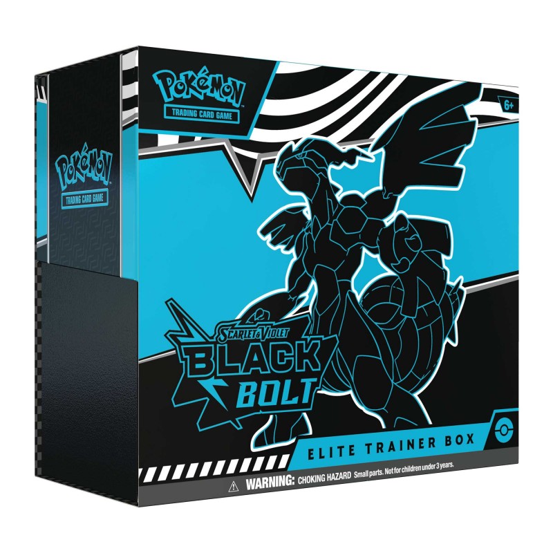 [ENGLISH] Pokémon TCG: Scarlet & Violet 10.5 - Black Bolt - Elite Trainer Box Zekrom