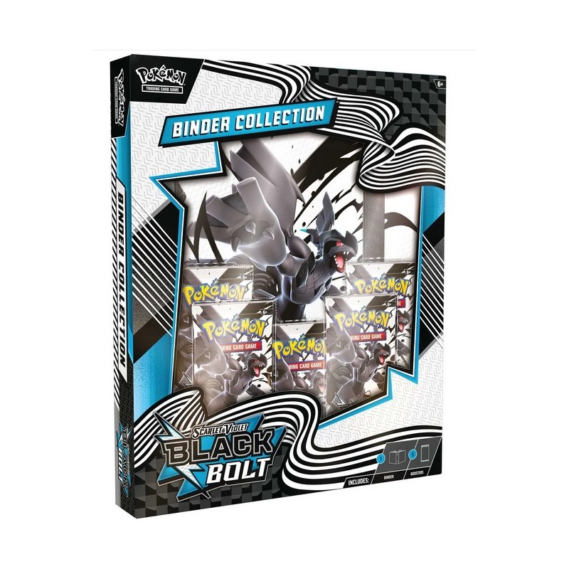 [INGLÉS] Pokémon TCG: Scarlet & Violet 10.5 - Black Bolt - Binder Collection Zekrom