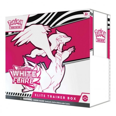 [ENGLISH] Pokémon TCG: Scarlet & Violet 10.5 - White Flare - Elite Trainer Box Reshiram Case x10