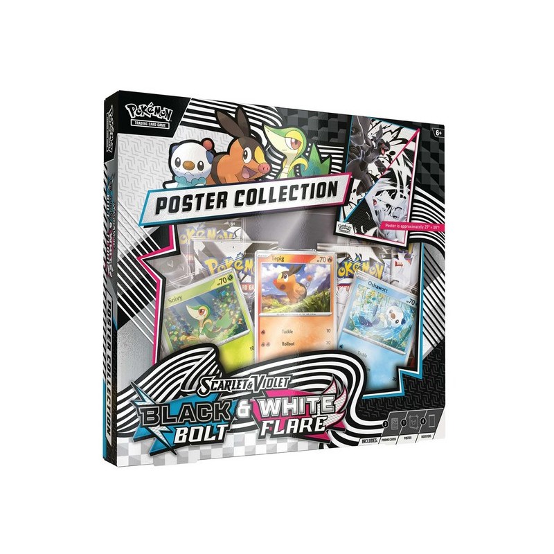 [ENGLISH] Pokémon TCG: Scarlet & Violet 10.5 - Black Bolt & White Flare - Unova Poster Collection