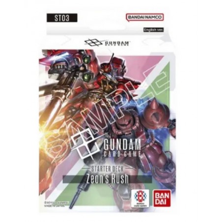 [ENGLISH] Gundam Card Game Starter Deck [ST03]