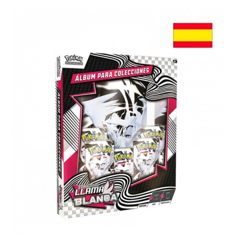 [SPANISH] Pokémon TCG: Escarlata y Púrpura 10.5 - Llama Blanca - Binder Collection Reshiram