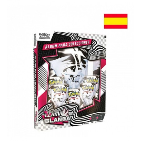 [SPANISH] Pokémon TCG: Escarlata y Púrpura 10.5 - Llama Blanca - Binder Collection Reshiram