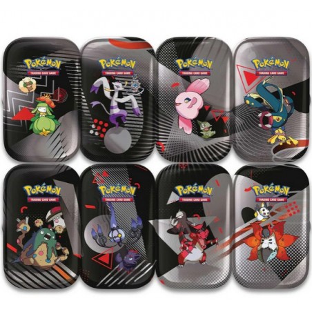 [ESPAÑOL] Pokémon TCG: Escarlata y Púrpura 10.5 - Fulgor Negro y Llama Blanca - Unova Mini Tin