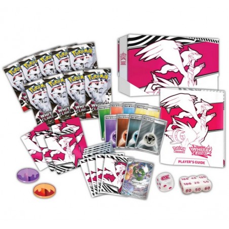 [SPANISH] Pokémon TCG: Escarlata y Purpura 10.5 - Llama Blanca - Elite Trainer Box Reshiram