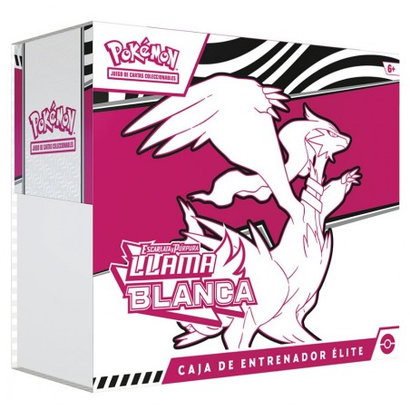 [ESPAÑOL] Pokémon TCG: Escarlata y Purpura 10.5 - Llama Blanca - Elite Trainer Box Reshiram