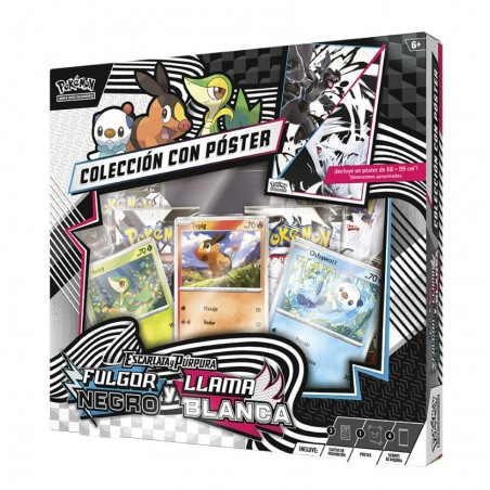 [SPANISH] Pokémon TCG: Escarlata y Purpura 10.5 - Fulgor Negro y Llama Blanca - Unova Poster Collection